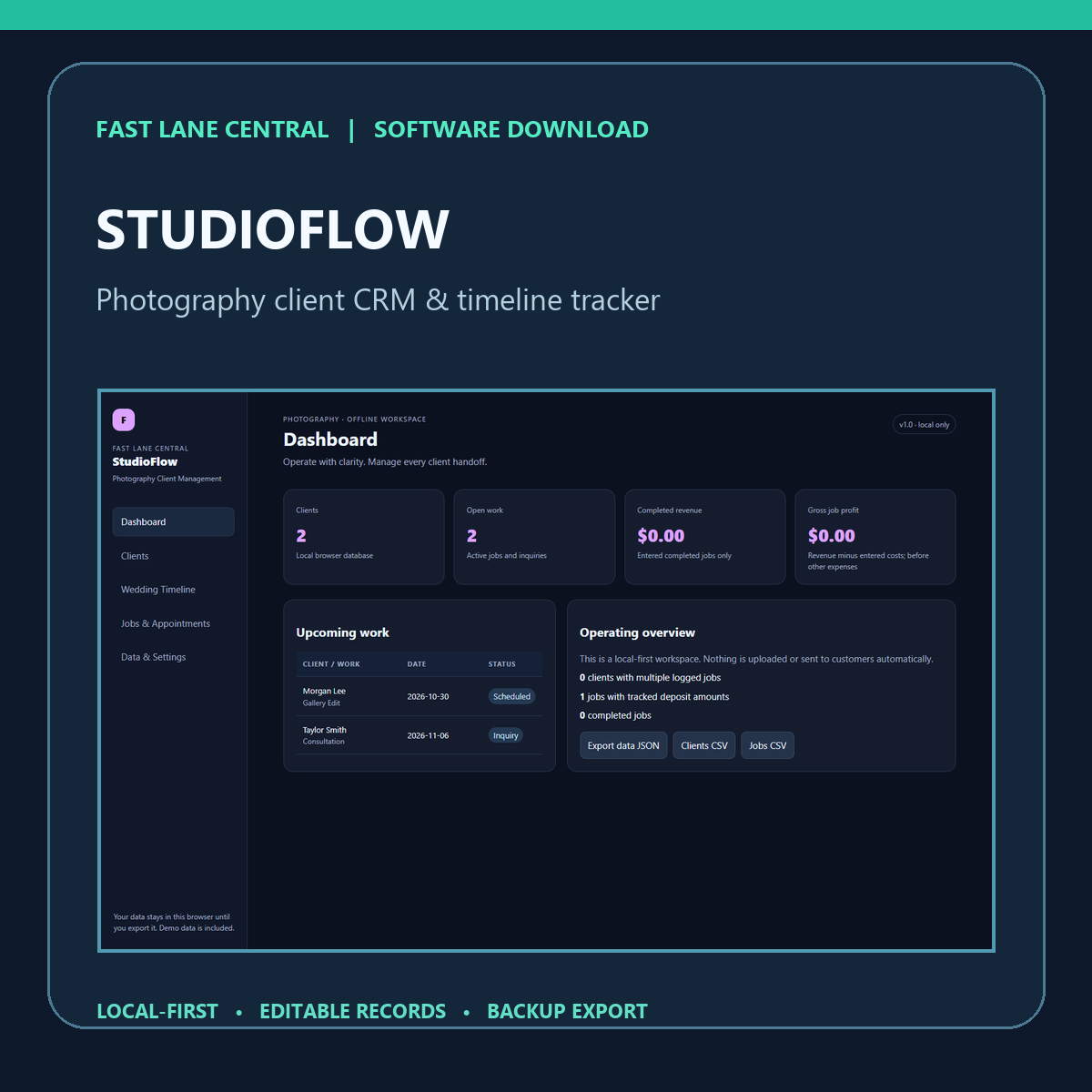 StudioFlow digital product cover